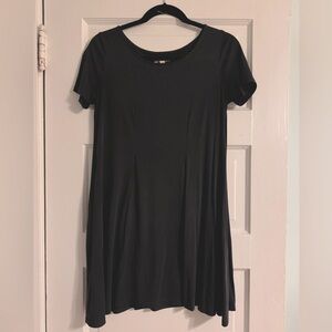 Urban Outfitters Silence and Noise Dark Gray T Shirt Mini Dress
